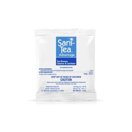 COMMERCIAL Sani-Tea™ Tea Dispenser Cleaner and Sanitizer, PK80 Sani-Tea